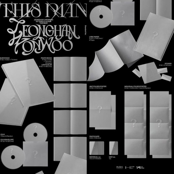 1st Single Album 'This Man' (Standard Ver.) image 1