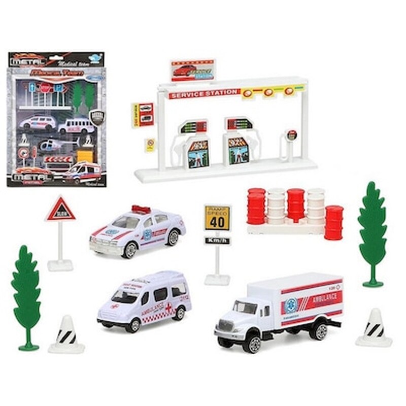 Playset Οχημάτων Medical Team 113493 Bigbuy Fun