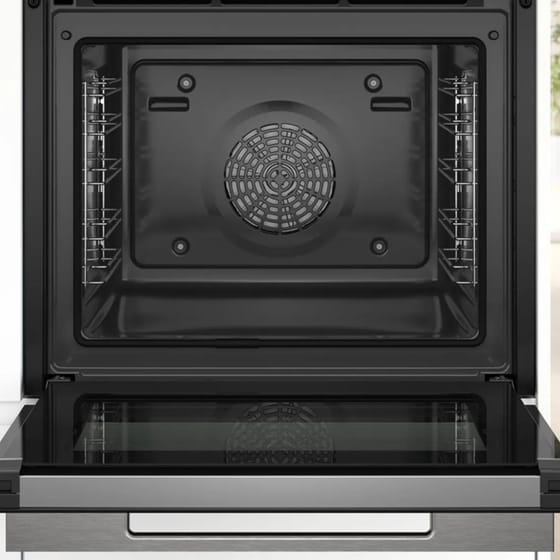 BOSCH HRG7761B1 71 Lt Μαύρο Εντοιχιζόμενος Φούρνος Άνω Πάγκου image 3