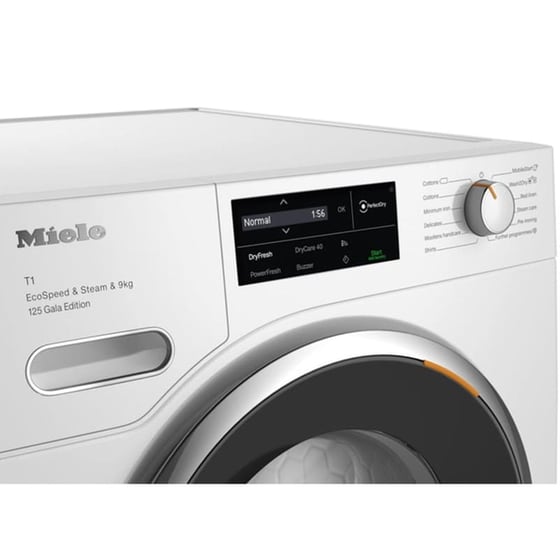MIELE TWL680WP 125 Gala Edition 9 kg με Αντλία Θερμότητας Λευκό Στεγνωτήριο Ρούχων image 3