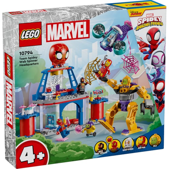 LEGO® Marvel Team Spidey Web Spinner Headquarters (10794) image 0