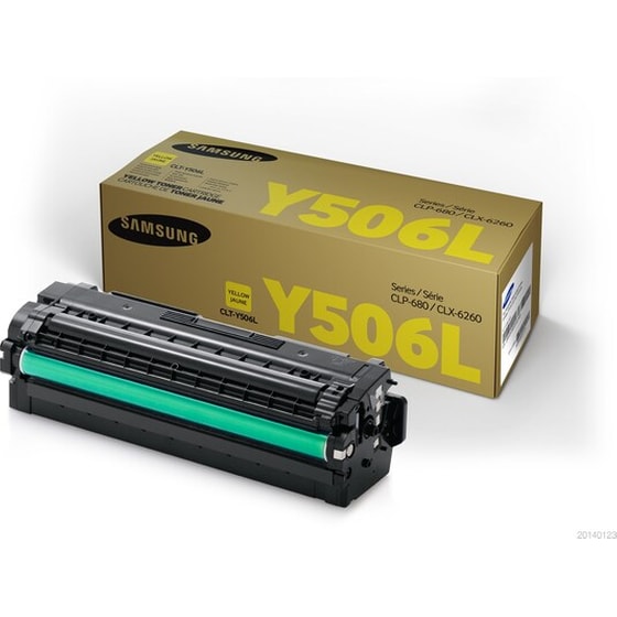Toner Samsung CLT-Y506L - Yellow image 1