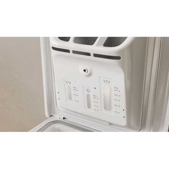 WHIRLPOOL TDLR 55140S EU 5.5 1.100 Στροφές Λευκό Πλυντήριο Ρούχων image 4