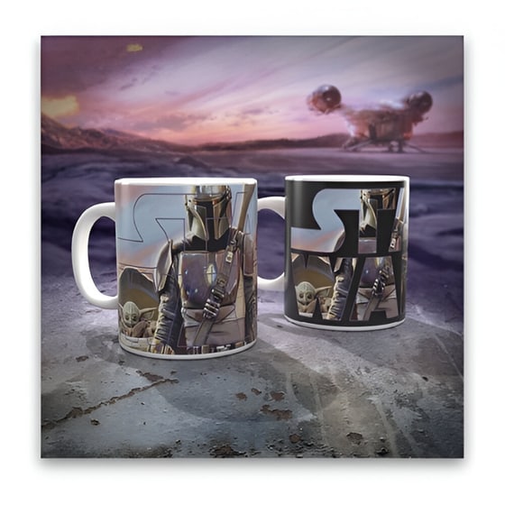 Κούπα Paladone Star Wars Κεραμική 300 ml - The Mandalorian image 3