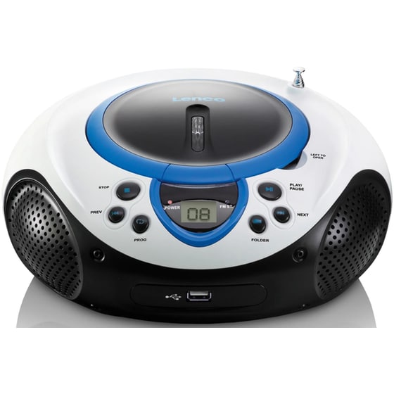 Φορητό Radio/CD Lenco SCD-38 - Μπλε image 0