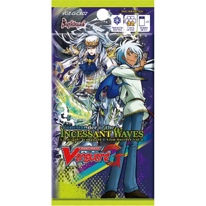 Cardfight!! Vanguard: Commander of the Incessant Waves Booster (Bushiroad)