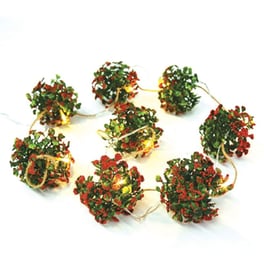 Χριστουγεννιάτικη Γιρλάντα 8 LED Aca Decor Garland