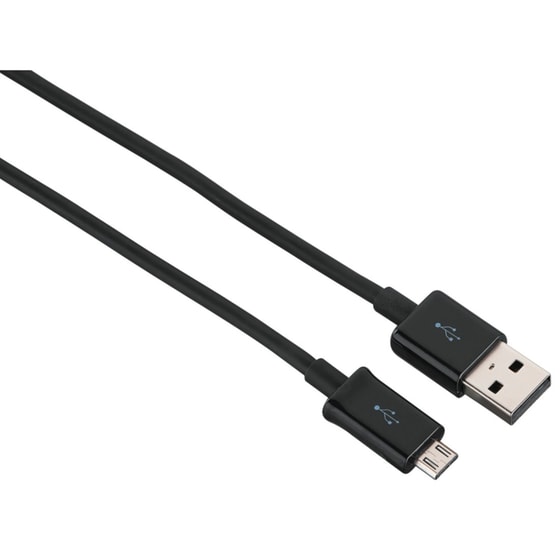 Καλώδιο Hama USB-A Male σε micro USB Male - 0.9m image 1
