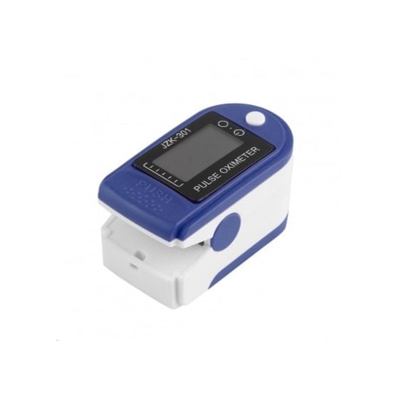 Παλμικό Οξύμετρο Δακτύλου JZK 302 PULSE Oximeter Oled Display Μπλε image 1