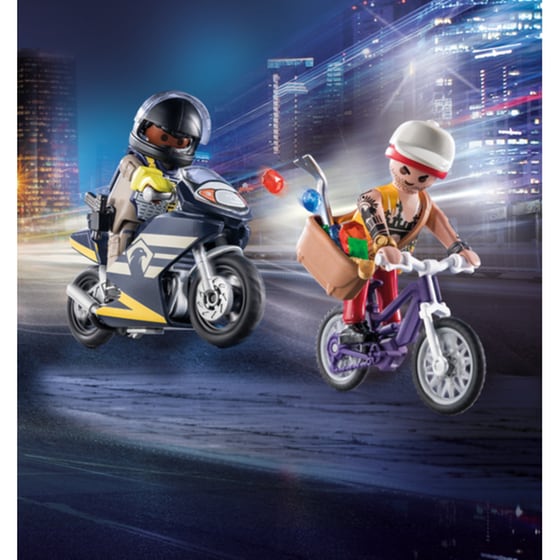 PLAYMOBIL® City Action Starter Pack Αστυνομική καταδίωξη ληστή κοσμημάτων (71255) image 6