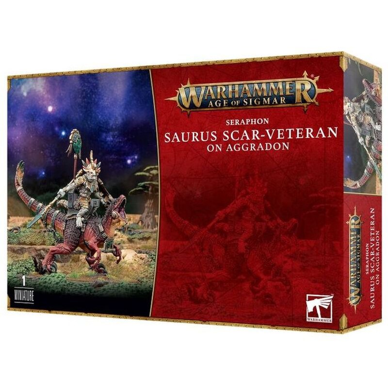 Seraphon:saurus Scar-veteran On Aggradon Warhammer: Age of Sigmar GAMES WORKSHOP φωτογραφία