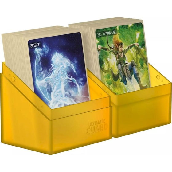 Ultimate Guard Boulder Deck Case 80+ Standard Size Amber image 2