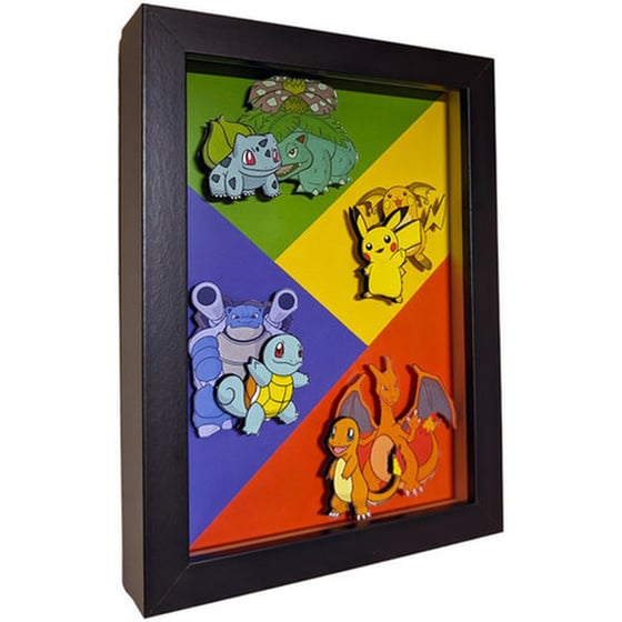 Διακοσμητικό Κάδρο Gaming  -  Pokemon The Starter's image 0