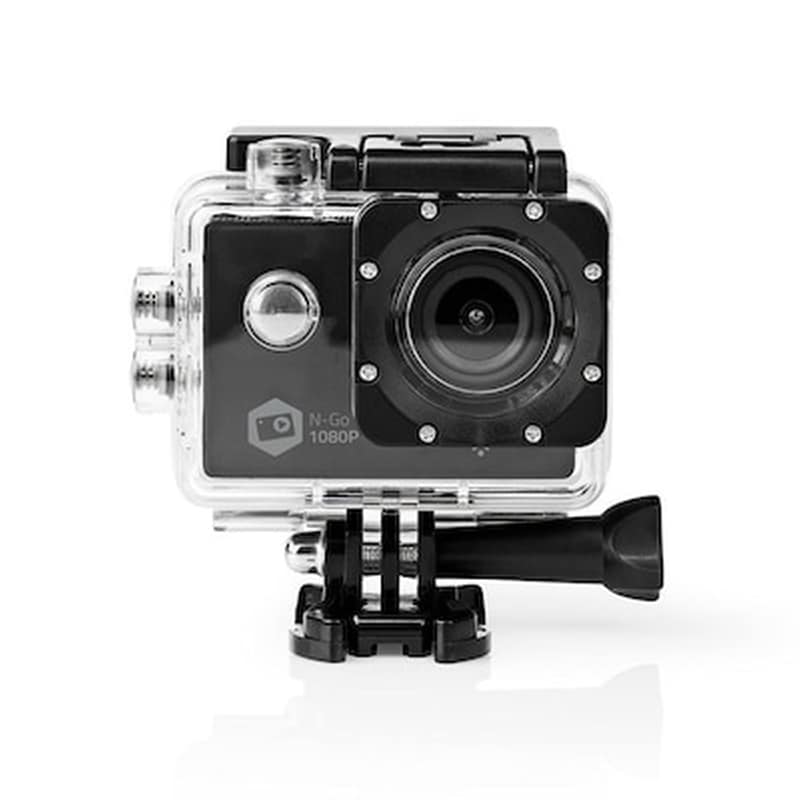 Nedis Acam21bk Action Cam Full Hd 1080p Wi-fi Waterproof Case 233-1418