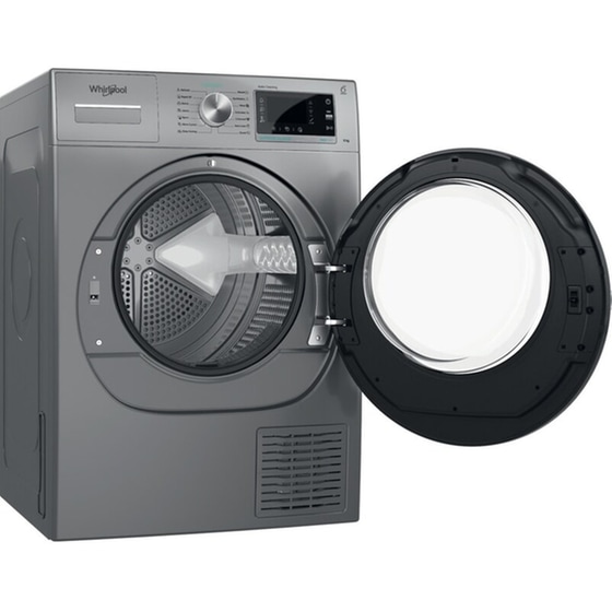 WHIRLPOOL W7 D93SB EE 9 kg με Αντλία Θερμότητας Ασημί Στεγνωτήριο Ρούχων image 4