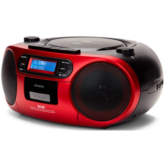 Φορητό Radio/CD Aiwa BBTC-660DAB/RD - Κόκκινο image 1