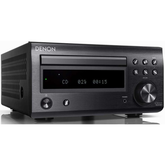 Micro Hi-Fi Denon RCD-M41 - Μαύρο image 3
