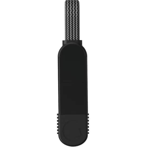 Καλώδιο Φόρτισης Rolling Square inCharge X Keyring 6-in-1 100W - Lava Black image 0