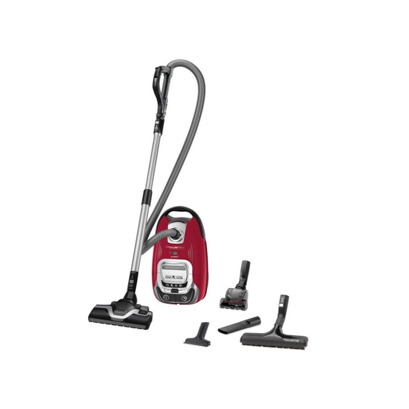 Ηλεκτρική Σκούπα ROWENTA RO7473 400W με Σακούλα 4.5lt Κόκκινη