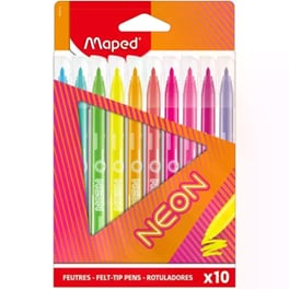 Μαρκαδόροι Ζωγραφικής Maped Neon (10 Τεμάχια)