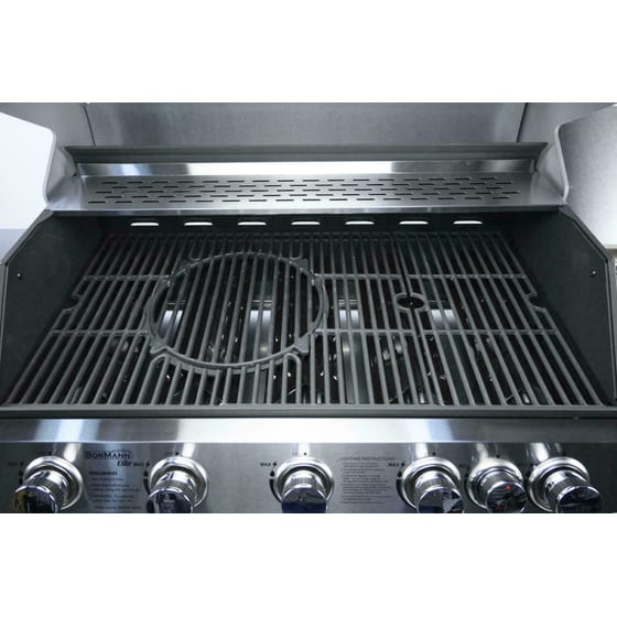 BORMANN Elite BBQ5200 με Μαντεμένια Σχάρα και 6 Εστίες 21.6kW Ψησταριά Υγραερίου image 6