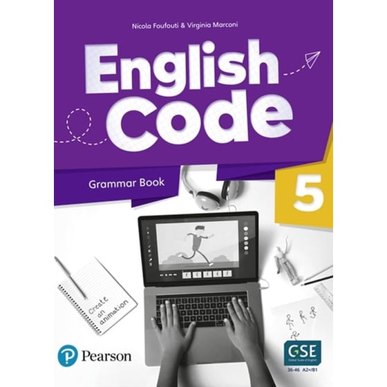 English Code 5 Grammar Book and Video Online Access Code image 0