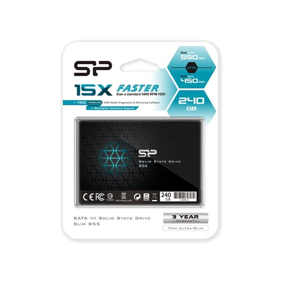 Εσωτερικός SSD Silicon Power S55 SATA III 2.5" 240GB image 1