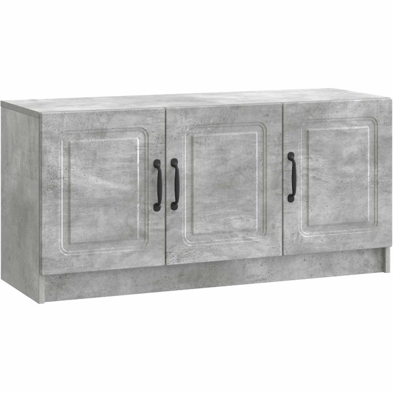 Έπιπλο Τηλεόρασης VidaXL 99x34.5x47 cm - Γκρι Σκυροδέματος
