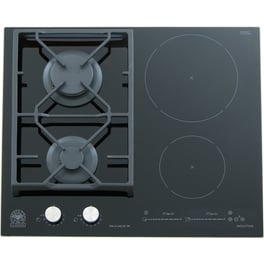 LA GERMANIA P652ILAGSFVN(GN) 60 cm Μαύρο Εστία Μεικτή Φυσικού Αερίου Αυτόνομη