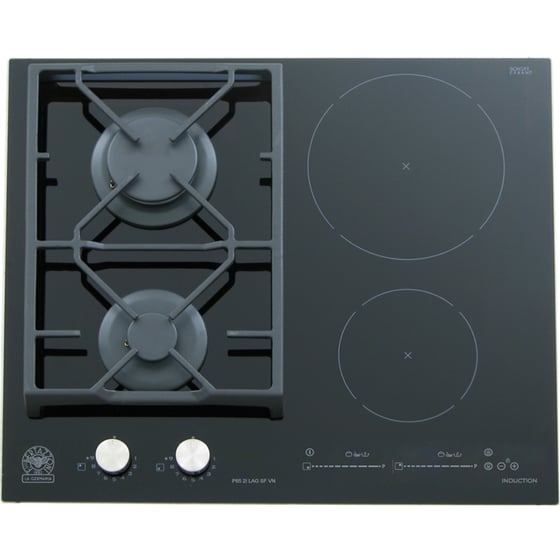 LA GERMANIA P652ILAGSFVN(GN) 60 cm Μαύρο Εστία Μεικτή Φυσικού Αερίου Αυτόνομη image 0