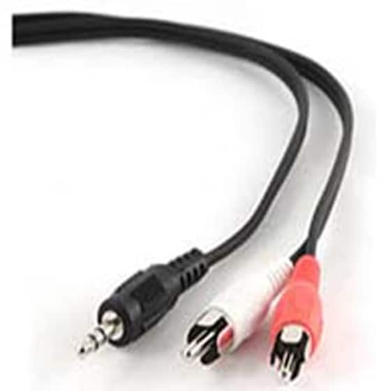Καλώδιο Ήχου Cablexpert Cca458-0.2 RCA male σε 3.5mm Jack male - 0.2m image 0