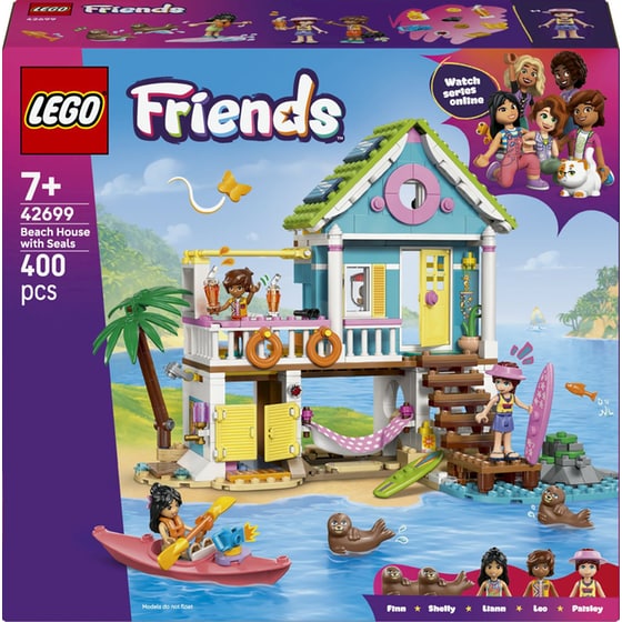 LEGO® Friends Παραλιακό Σπίτι με Φώκιες (42699) image 0