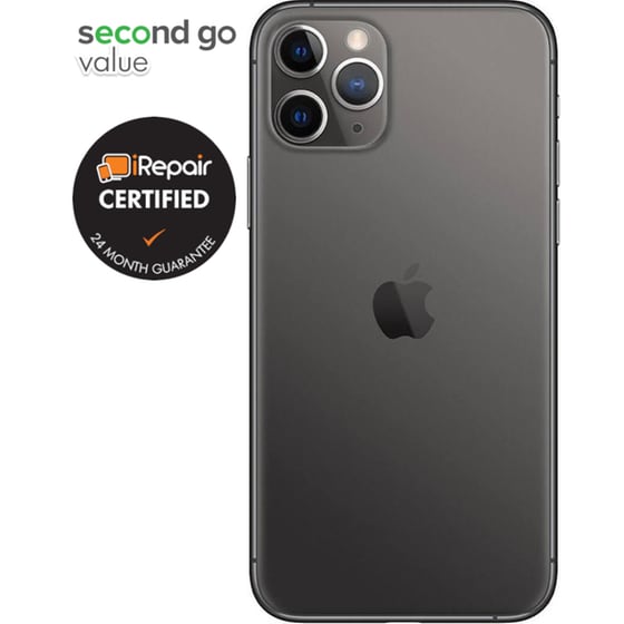 Μεταχειρισμένο Apple iPhone 11 Pro Max 256GB Space Gray second go value Certified by iRepair image 3
