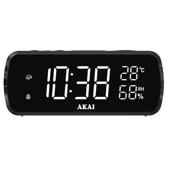 Ραδιόφωνο-Ρολόι Akai ACR-1080 - Μαύρο image 1