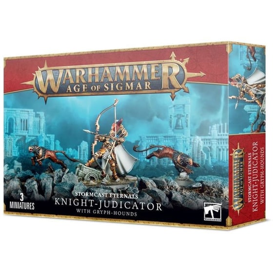 S/e: Knight-judicator With Gryph-hounds Warhammer: Age of Sigmar GAMES WORKSHOP image 0
