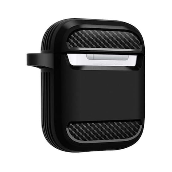 Θήκη Ακουστικών Spigen Rugged Armor για Apple AirPods 1st/2nd Gen - Black image 3