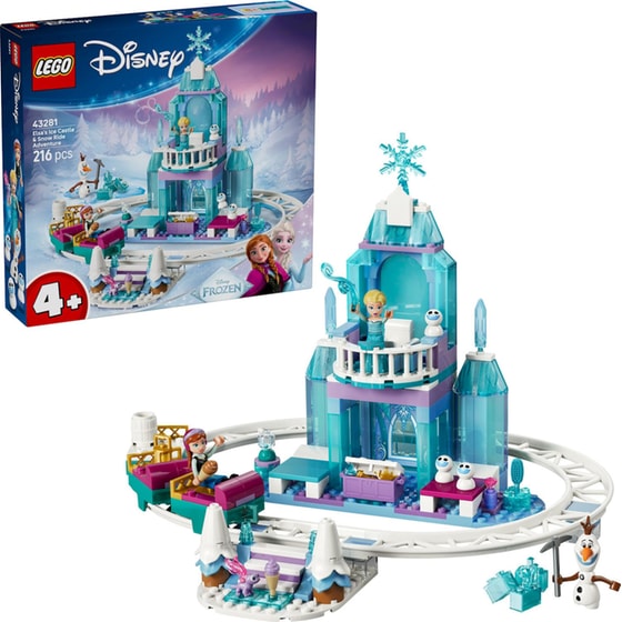 LEGO® Disney Princess Elsa's Ice Castle & Snow Ride Adventure (43281) image 1