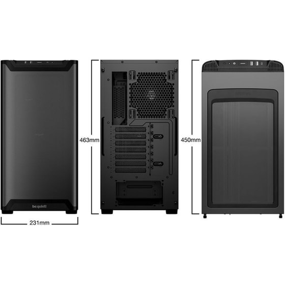 Κουτί Desktop BE QUIET! BG073 Midi Tower - Μαύρο image 5