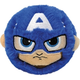 Λούτρινο TY Beanie Bouncers Marvel Captain America Χνουδωτό Μπαλάκι που Αναπηδάει Μπλε (7cm)