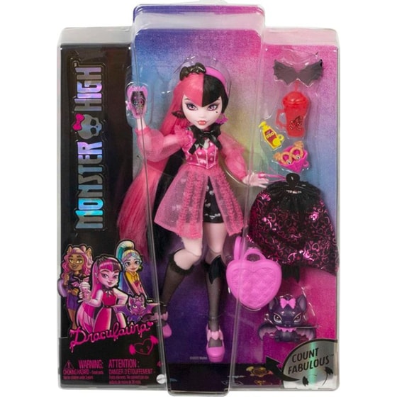 Κούκλα Monster High Count Fabulous Draculaura (HHK51) image 5