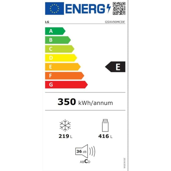 LG GSXV90MCDE Total No Frost InstaView Door-in-Door 635 Lt με DoorCooling+™ και Wifi Μαύρο Ψυγείο Ντουλάπα image 13