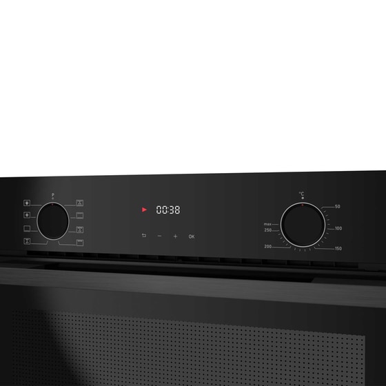TESLA BO800FB 70 Lt Μαύρο Εντοιχιζόμενος Φούρνος Άνω Πάγκου image 5