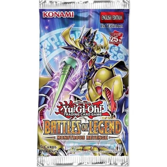 Yu-gi-oh! Battles Of Legend: Monstrous Revenge Booster Display Card Game (Konami) - 24 Φακελάκια image 3