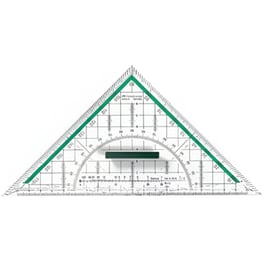 Γεωδαιτικό Τρίγωνο Faber Castell 20 cm