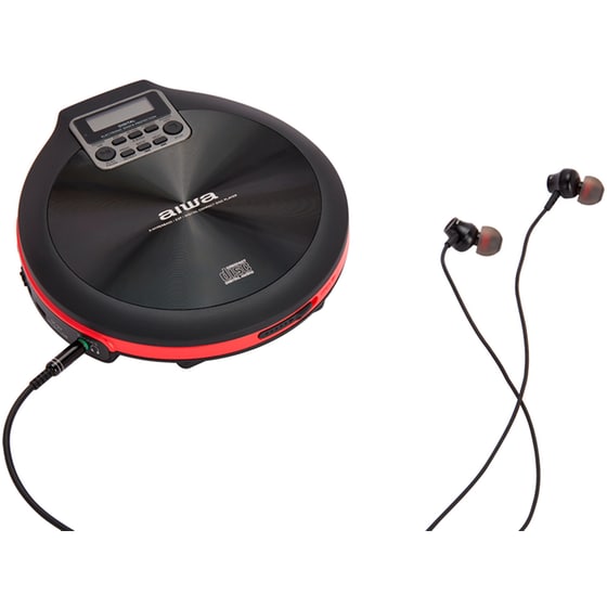 Φορητό CD Player AIWA PCD-810RD - Μαύρο/Κόκκινο image 6