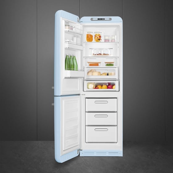 SMEG FAB32LPB5 Total No Frost 331 Lt Pastel Blue Ψυγειοκαταψύκτης image 5