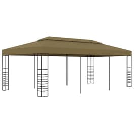 Vidaxl Κιόσκι 6 X 3 X 2,7 Μ. Taupe 180 Γρ/μ²