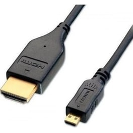 Καλώδιο δεδομένων Powertech HDMI Male to Micro HDMIi Male 3m - Black (cab-h008)