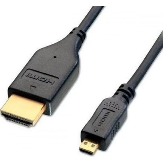 Καλώδιο δεδομένων Powertech HDMI Male to Micro HDMIi Male 3m - Black (cab-h008) image 0