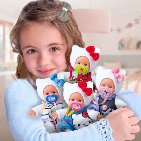 Κούκλα Nenuco Μωράκια Hello Kitty (15cm) 1 Τμχ - Τυχαία Επιλογή Σχεδίου image 7
